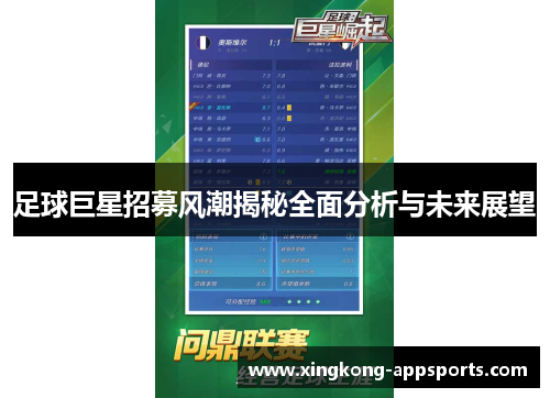 足球巨星招募风潮揭秘全面分析与未来展望