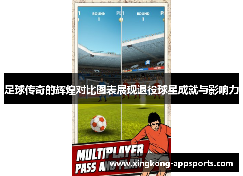 足球传奇的辉煌对比图表展现退役球星成就与影响力
